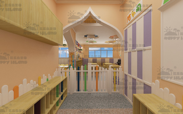 幼兒園走廊設計帶你走進童話世界